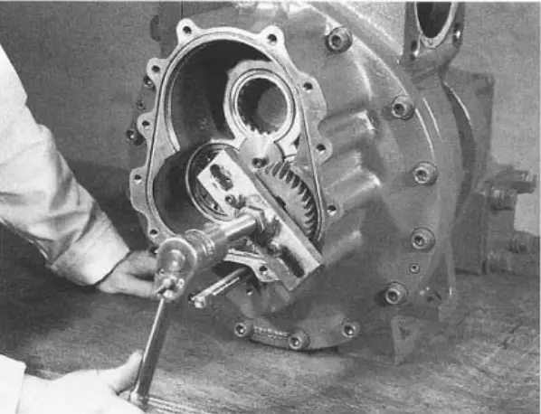 figura 23. Engranaje impulsor del rotor «papá»